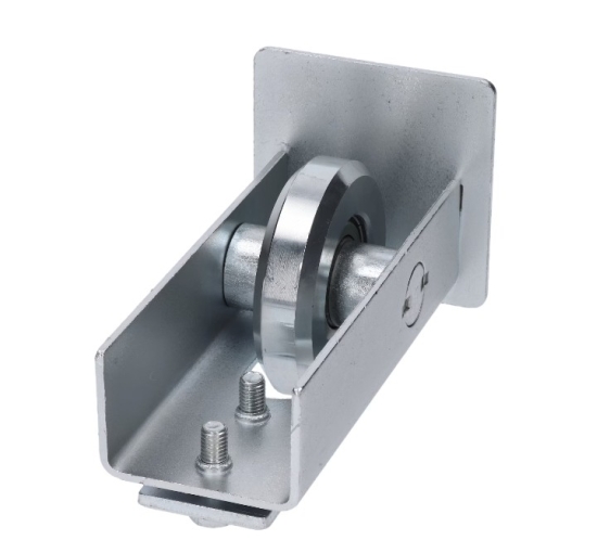 Náběhové kolečko samonosné brány pro profil 80x80x5