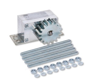 Hydraulická brzda pro posuvné brány ve svahu, zatížení 7Nm