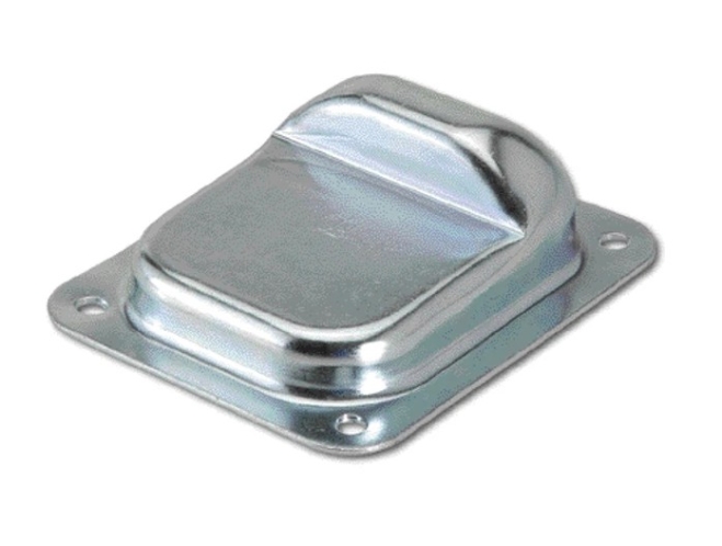 Doraz pro křídlovou bránu, 120 x 100 x 44 mm