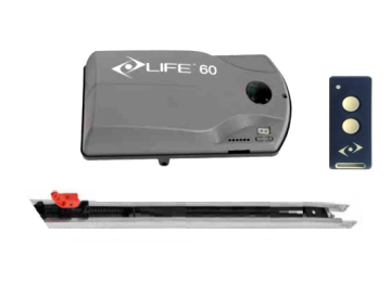 LIFE PROBO 80 + GRB 30/2 - pohon garážových vrat s dvoudílnou kolejnicí