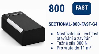DoorHan SECTIONAL-800-G4 pohon garážových vrat