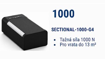 DoorHan SECTIONAL-1000-G4 pohon garážových vrat